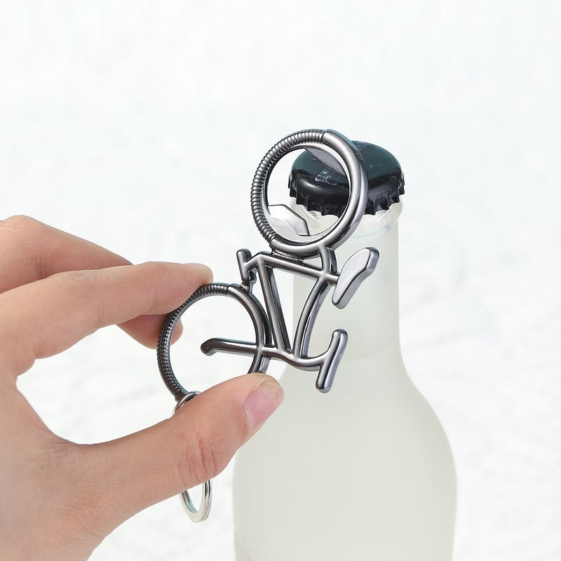 Nuevo abridor de botellas de cerveza de bicicleta creativo fiesta de cumpleaños pequeño regalo llavero abridor de botellas abridor de tapas_voghion.com