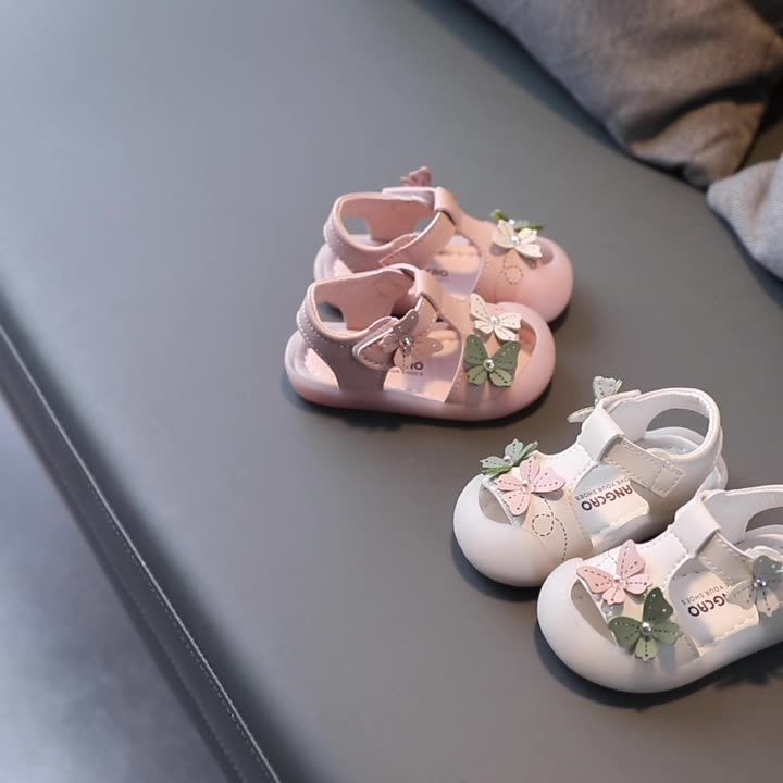 Sandalias para niñas de 0 a 3 años, suaves y antideslizantes, para caminar, 2025_voghion.com