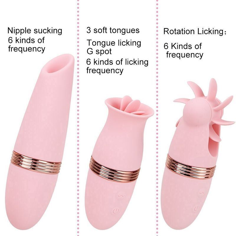 Tongue Lick Suck Jump Eggs Sucker Vibrator Clitoris Sex Toys_voghion.com