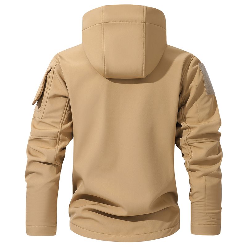 Men’s Softshell Jacket – Tactical Camo Windbreaker With Fleece Lining (S-3XL, 7 Colors)_voghion.com
