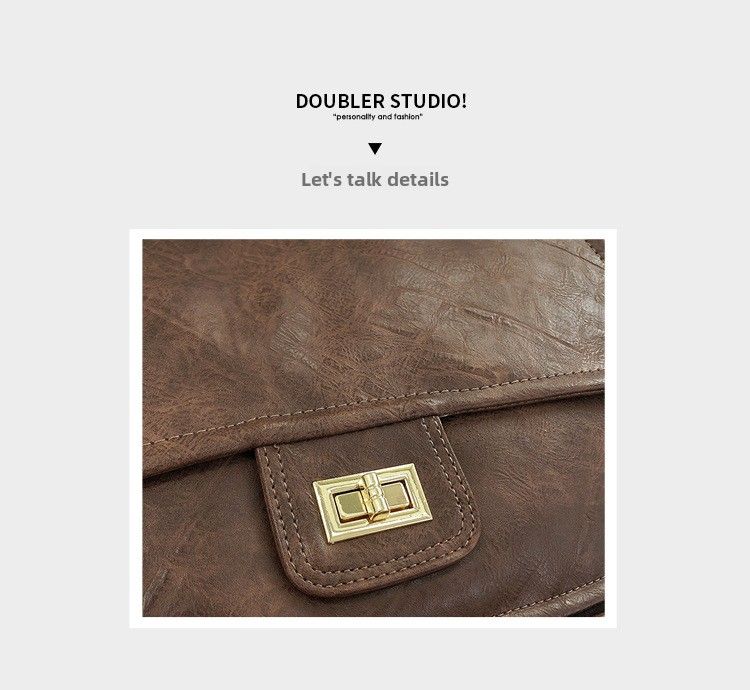 Borsa a tracolla versatile con catena, borsa tote da donna, stile retrò, grande capacità_voghion.com