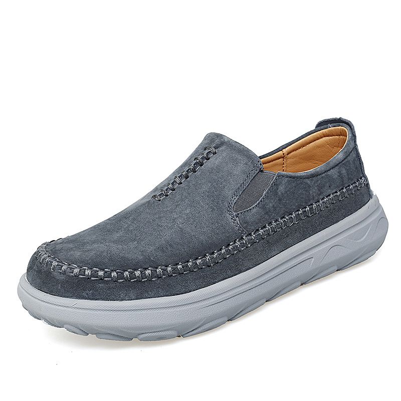 Geeignet für alle Jahreszeiten Frühling 2024 Neue Slip-On-Loafer aus echtem Leder für Herren_voghion.com