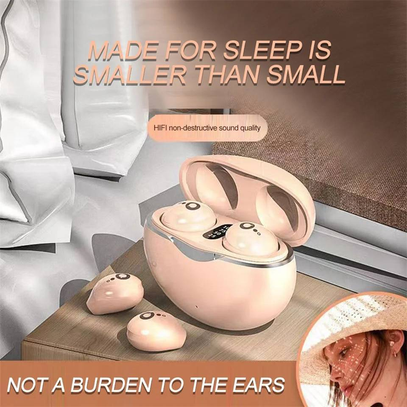 Nearly Invisible Wireless Earbuds,Bluetooth 5.3 Headphones For Office Business, HiFi Stereo Sound, Comfortable Hidden Wear, Perfect For IPhone Android_voghion.com
