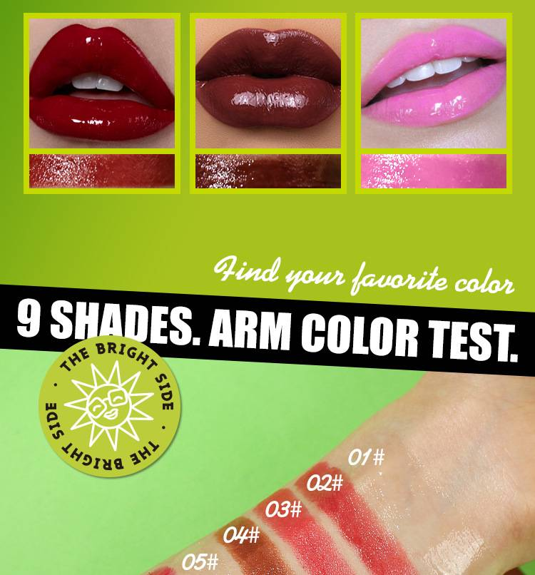 Press Lipstick Solid Lip Gloss Moisturizing Lip Gloss Gloss Gloss 3 sets_voghion.com