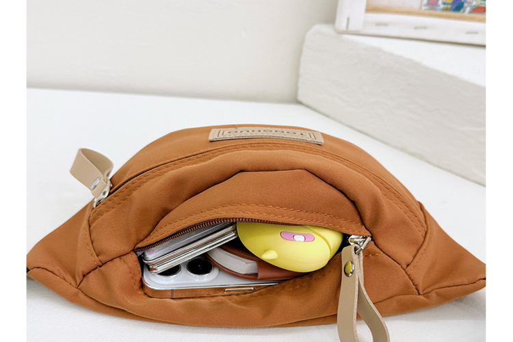 Umhängetasche für Kinder – Hüfttasche und Brusttasche mit Buchstaben-Print für Jungen, stylischer Mini-Rucksack für draußen (Geldbörsentasche)_voghion.com