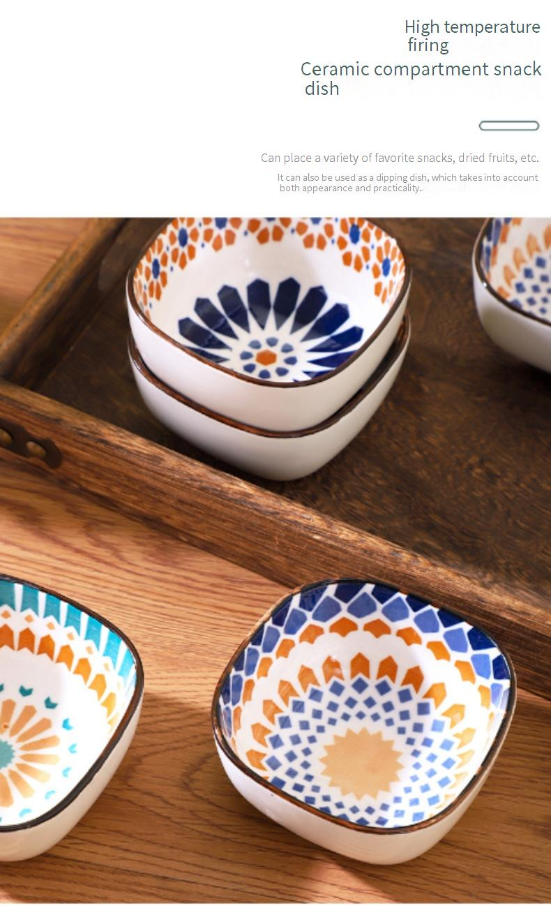 Set de 6 boluri ceramice pentru condimente, feluri mici de mâncare pentru sos de soia, 2,5 inch, potrivite pentru cuptorul cu microunde, pentru mașina de spălat vase, pentru găluște de sushi, oală fierbinte, stil minimalist_voghion.com