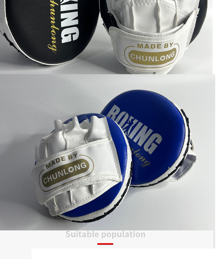 Alvo de mão de ar para Muay Thai, alvo de boxe Sanda, alvo de perna, alvo de navalha de luta, equipamento de treinamento de arco de Taekwondo, alvo redondo_voghion.com