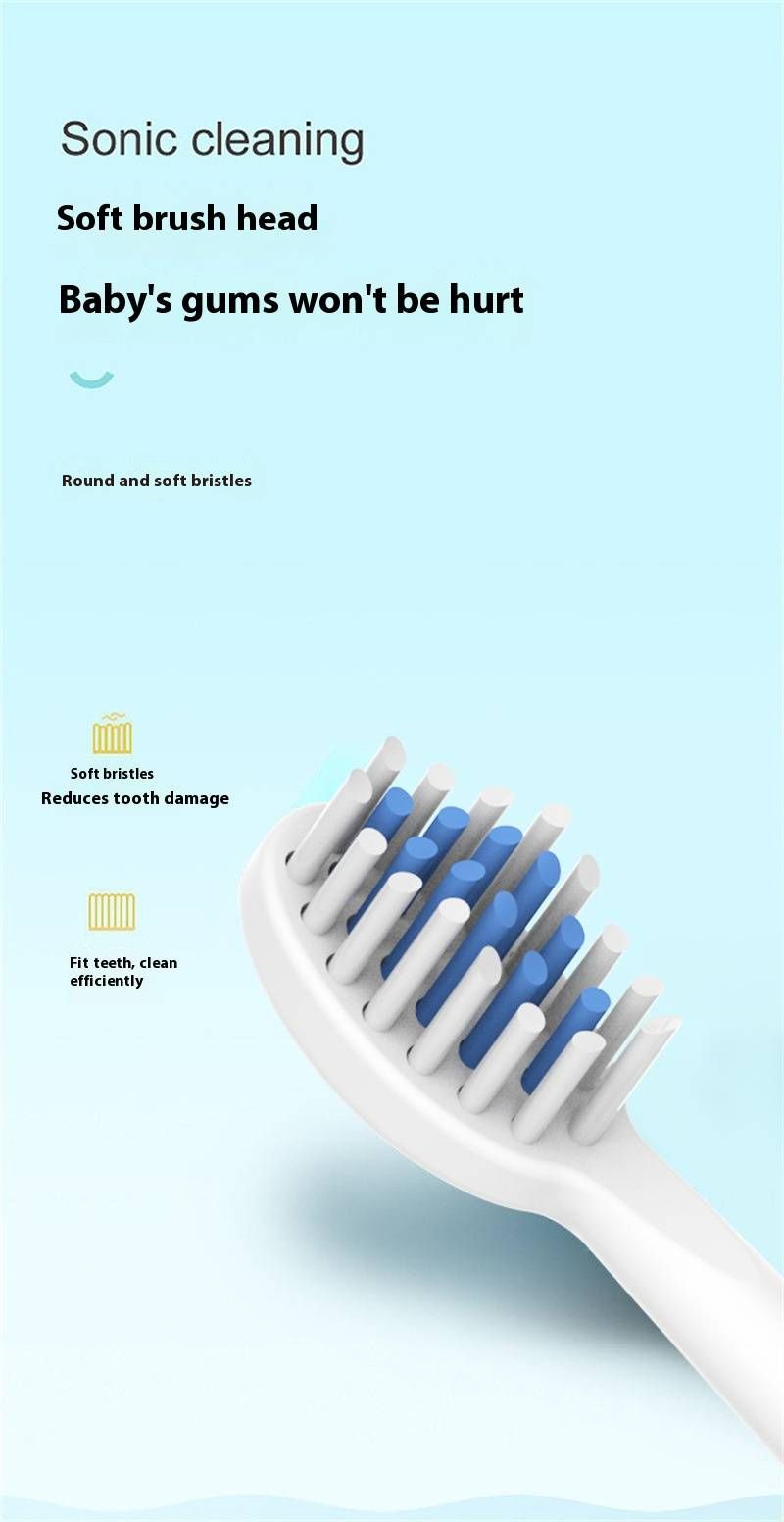 Kids Electric Toothbrush With 5+ Modes, IPX7 Waterproof, Soft Bristles & USB Rechargeable - Fun Cartoon Designs_voghion.com