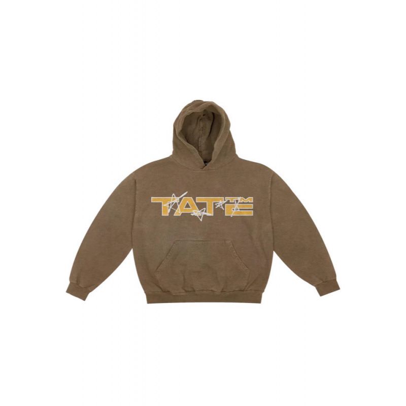 Sweat à capuche imprimé numérique pour homme avec un motif portrait unique - Pull oversize tendance pour femmes et adolescentes (camel, noir, gris, plusieurs styles)_voghion.com