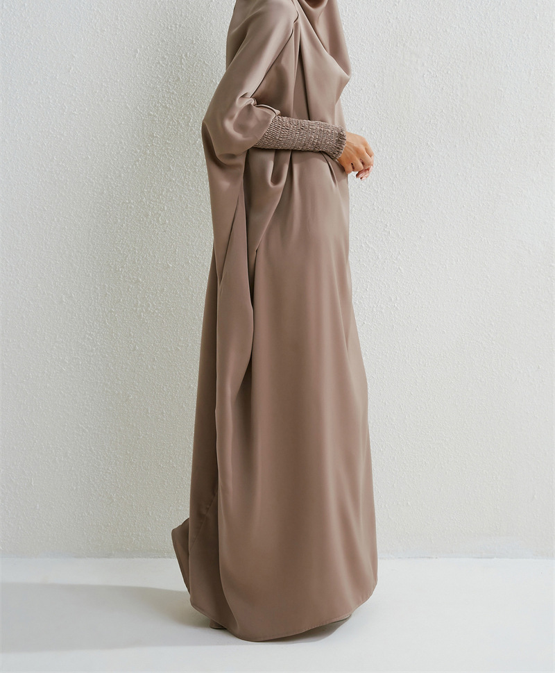Fraen Big Swing einfarwege Robe, Kleed, Robe_voghion.com