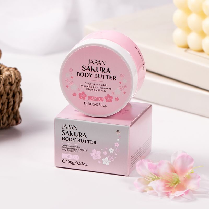 Olio corpo idratante LAIKOU Sakura 100 g_voghion.com