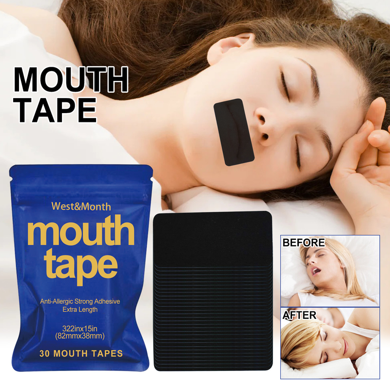 Relieve Mouth West&Month Breathing, Prevent Snoring, Care For Sleep, Close Your Mouth, Stop Snoring Sleep Patc ,_voghion.com