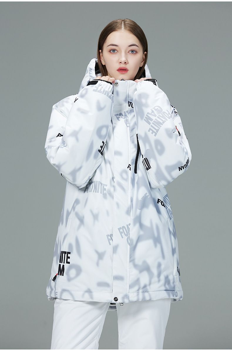 Nuovo set completo per uomo e donna, giacca da snowboard e da sci in stile coreano, calda e spessa_voghion.com