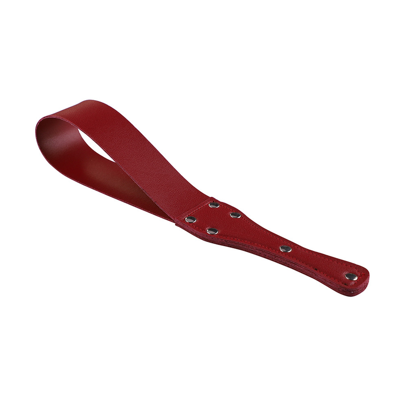 Fouet Simple BDSM, fournitures de flirt, palette de fessée en cuir, fouet fétichiste, jouets sexuels pour Couples, jeu pour adultes_voghion.com