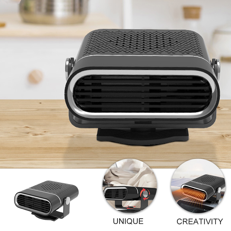 Heizung Auto Defroster Auto Hirsch Portable Heizung Verstellbar Wandschëld Schwaarz Ventilator Gefier_voghion.com