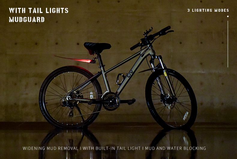 ACRUNU Fahrrad Mit Licht Kotflügel Berg Erweiterte Quick Release Schlamm Fliesen Rennrad Radfahren Zubehör Ausrüstung_voghion.com