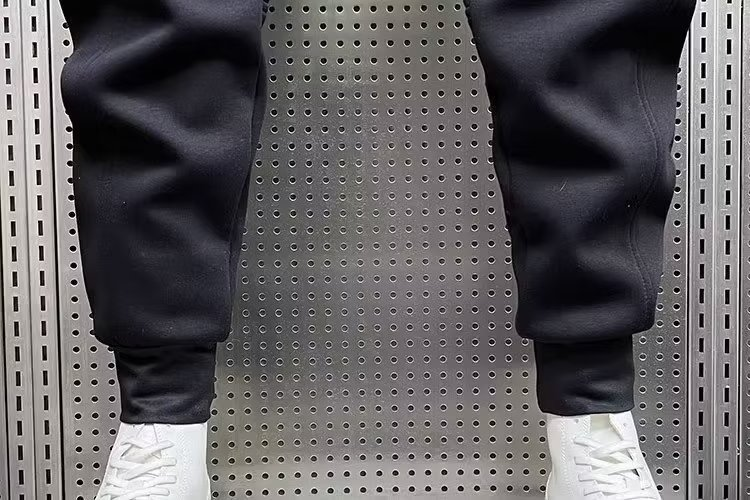 2023 New Pants Men's Striped Casual Pants Tie-in Hip Hoodies Spring And Autumn Haren Handsome Sports Youth_voghion.com