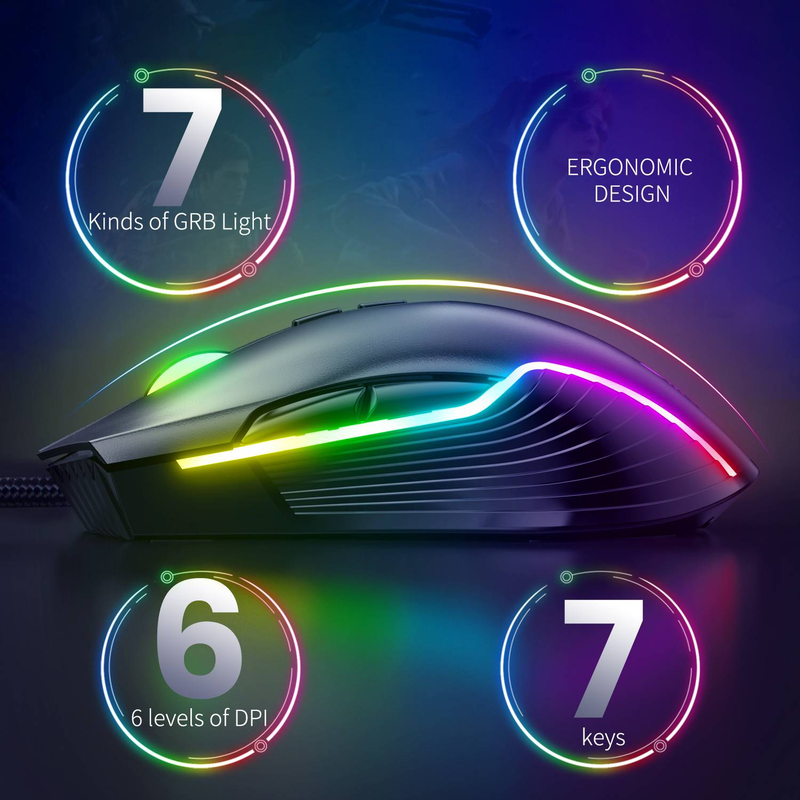 ONIKUMA CW905 Kabelgebundene Gaming-Maus_voghion.com