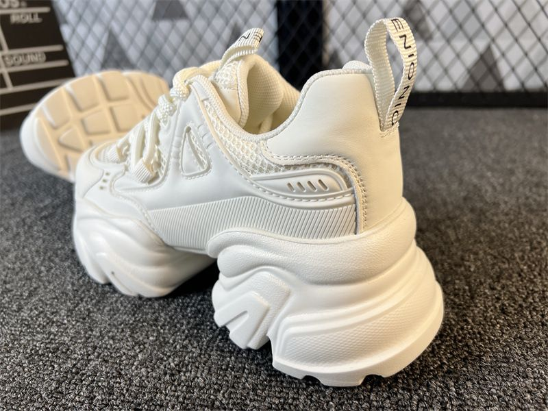 Mesh respirabil cu talpa groasa tata femei versatile alb sport casual confortabil pantofi mari inaltime 6cm_voghion.com