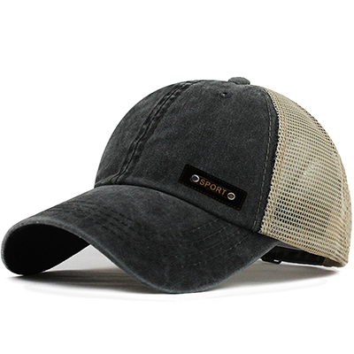 Cappellino da baseball con snapback, da uomo e da donna, in cotone lavato, con visiera, da pesca, con papà_voghion.com