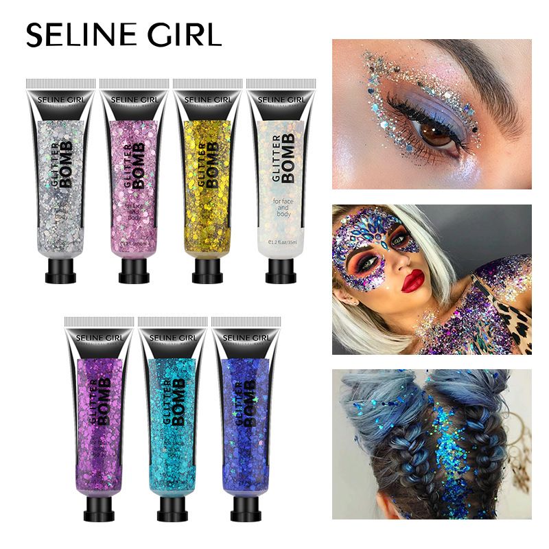 Selinger Long-lasting Fragrance Gel Glitter Liquid Sparkling Nightclub Performance Stage Makeup Eyeshadow_voghion.com