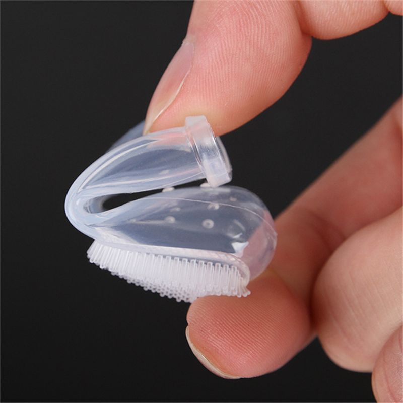 Soft Finger Toothbrush Pets, Puppies, Dogs, Teddy, Bulldog, Plush Toy, Toothbrush, Tartar, Bad Breath For Dog Care, Cat By PawParty Store_voghion.com