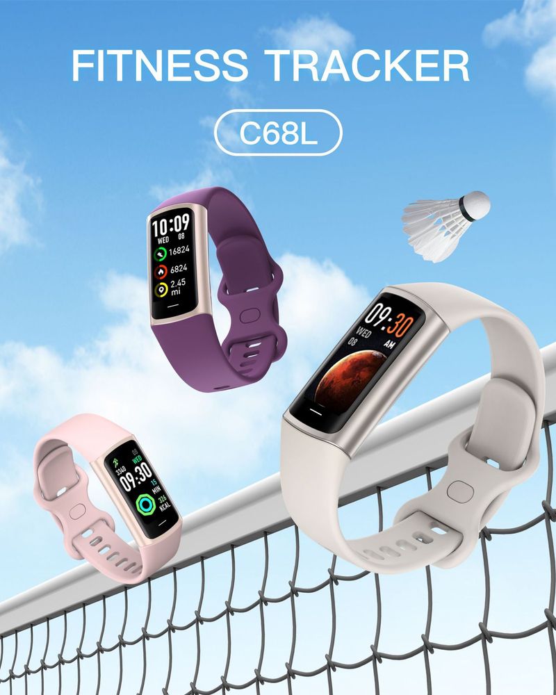 Braccialetto sportivo intelligente alla moda con sveglia e cronografo impermeabile IP67_voghion.com