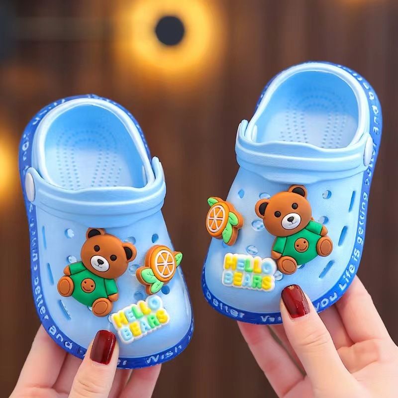 Pantofole per bambini in EVA, scarpe estive antiscivolo morbide per bambini, pantofole Baotou per bambine_voghion.com