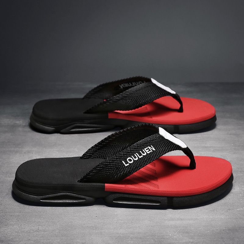 Sandali estivi a spina di pesce con suola spessa Lu Lu'an per uomo, pantofole antiscivolo, nuove scarpe da spiaggia alla moda per esterni_voghion.com
