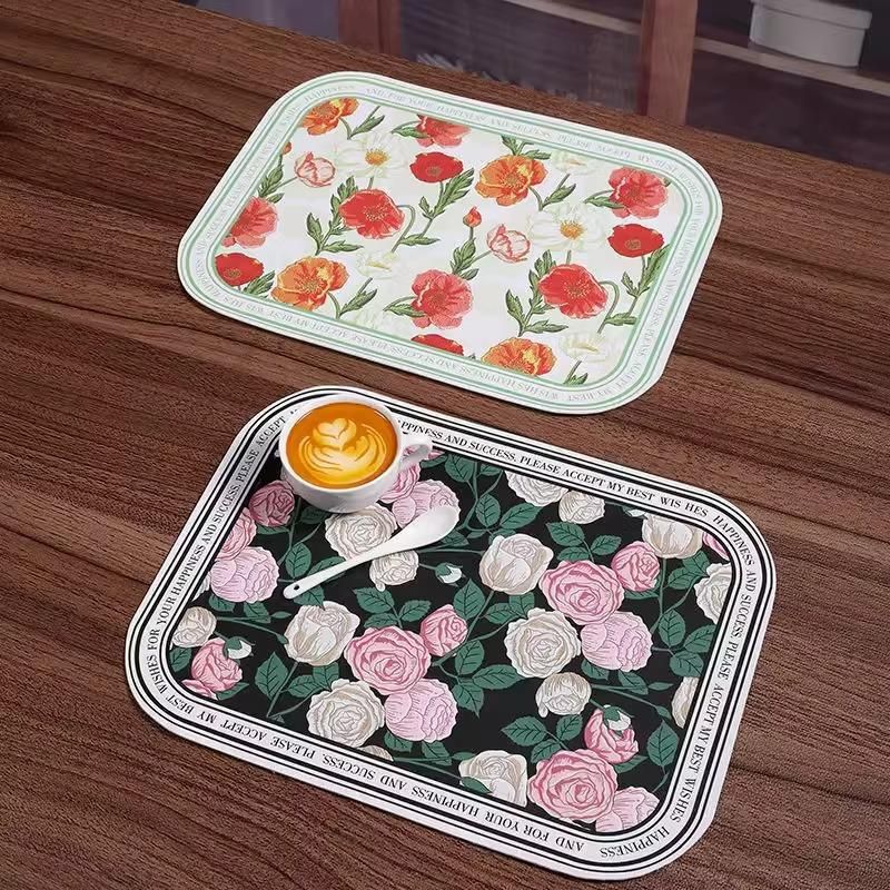 Unbeatable Quality American Light Placemat PU Leather Table Mat Waterproof Oilproof And Heatproof Oversized Mouse Writing Office Desk Pad_voghion.com