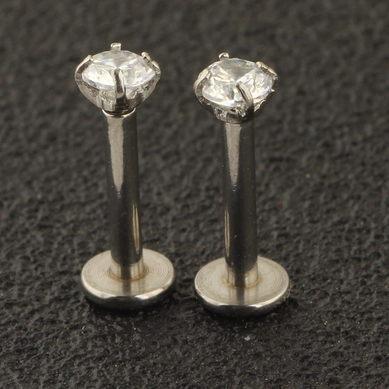 heißes 6-teiliges Set Edelstahl Zirkon Augenbrauen Nagel Augenbrauen Ring Lippennagel Nasennagel Piercing Schmuck_voghion.com