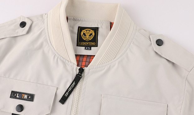 Men's Waterproof Work Jacket – Military-Inspired Multi-Pocket Design_voghion.com