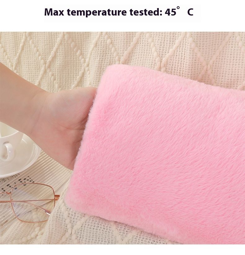 Ultraweicher USB-Handwärmer – 3 Heizstufen, 10 W schnelle Erwärmung, abnehmbarer und waschbarer Plüschbezug für Zuhause/Büro_voghion.com