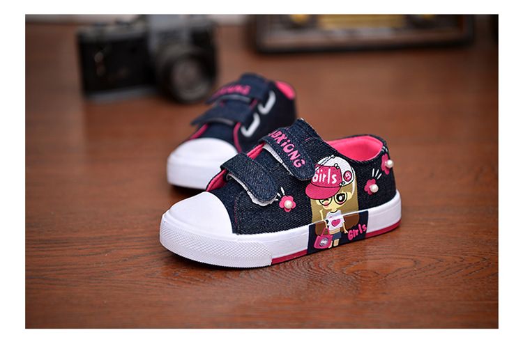 Scarpe da corsa sportive casuali per bambini, in tela, con fondo morbido, alla moda, antiscivolo, traspiranti, per neonati e bambini piccoli_voghion.com