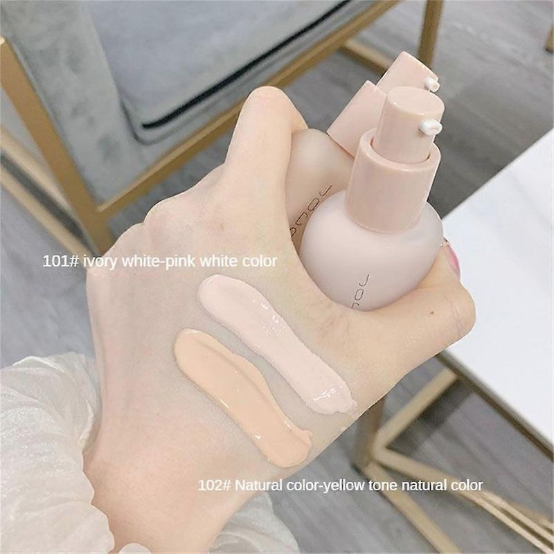 Uodo Liquid Foundation High Coverage Makeup Base Long Lasting Concealer BB Cream_voghion.com