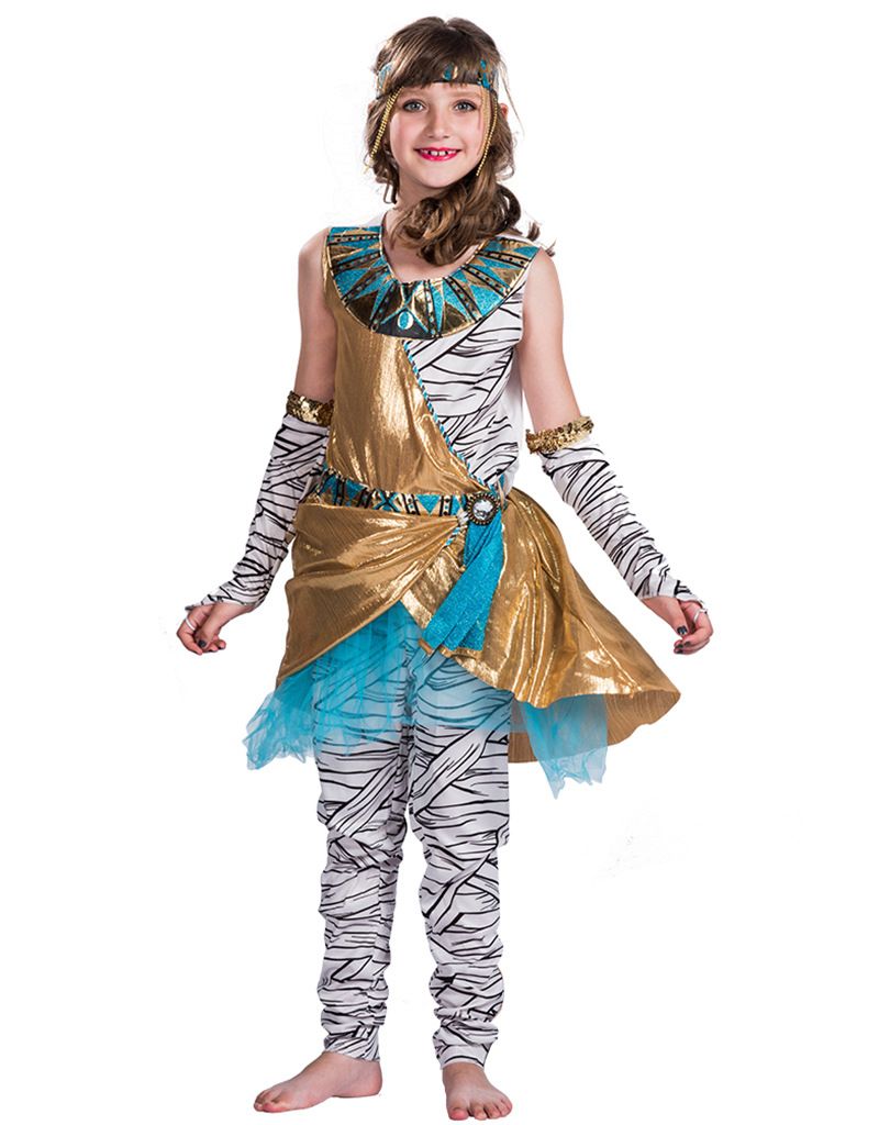 Halloween children's mummy cosplay costumes can be ordered directly_voghion.com