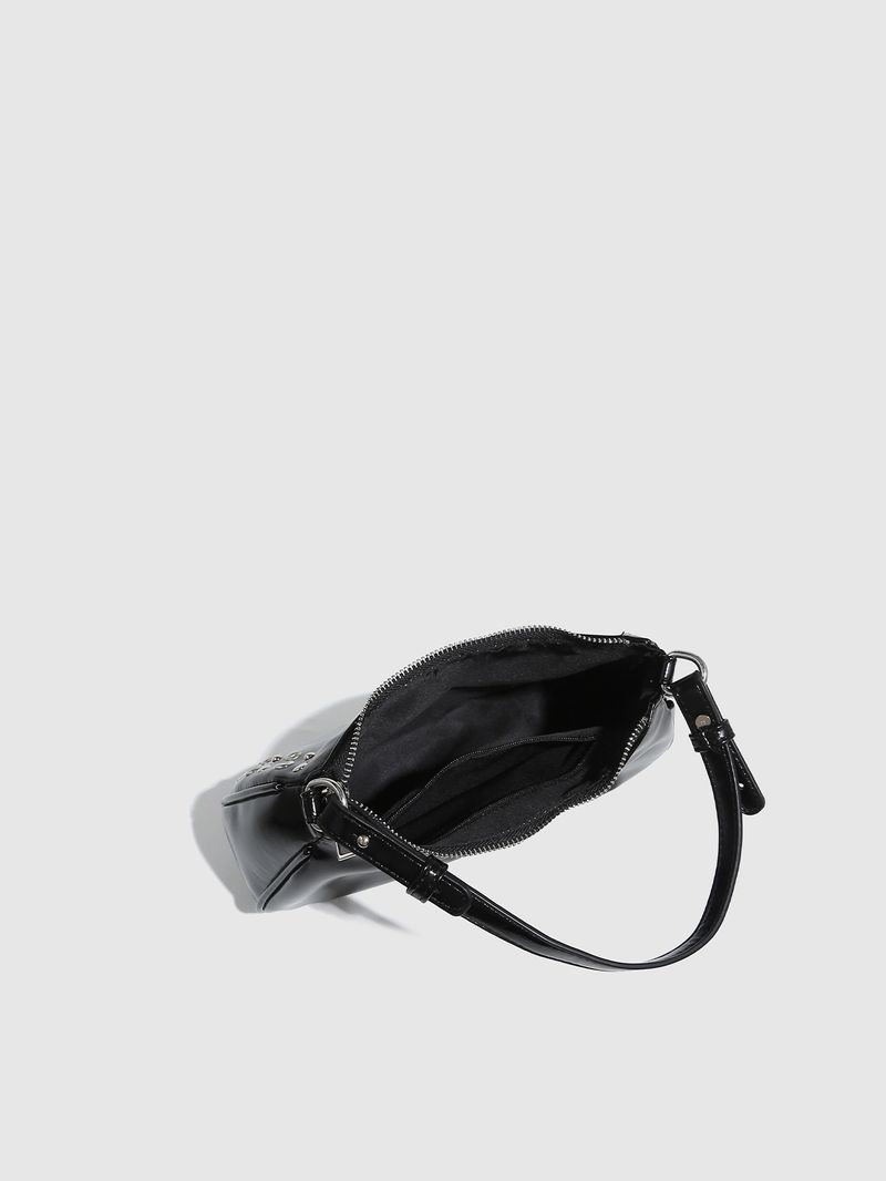 Borse da donna, nuove borse a mano regolabili con rivetti, borse a mano punk sottobraccio con cerniera, da donna_voghion.com