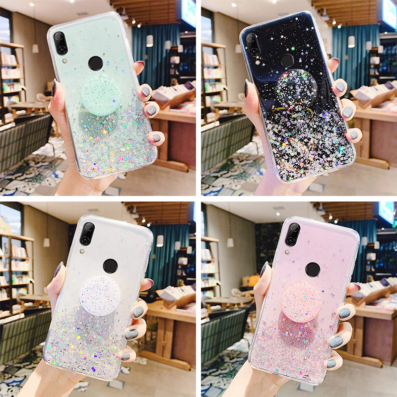 Bling Glitter Case For Huawei Y8S Y6P Y5P Y7A Y7P Y8P Y9 Prime Y7 Y6 Y5 2019 2018 Cases On Huawei Honor 10i 8X 8A 10 Lit_voghion.com