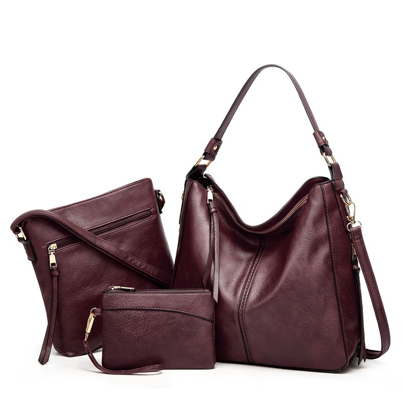Handbag Set For Women Stylish Large Capacity Tote Shoulder Bag_voghion.com