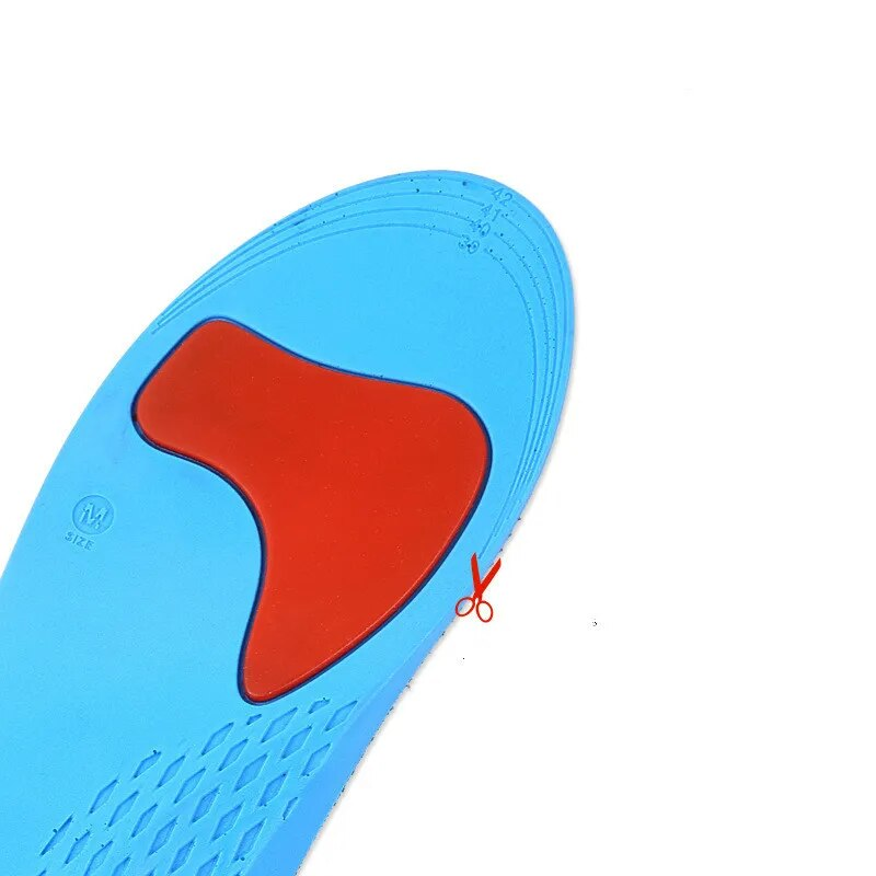 Pu Sport-isolen Platte voetboogondersteuning Deodorizatio Ademend Dampig Isole Geen slip Schoenpad Accessoires Gel_voghion.com