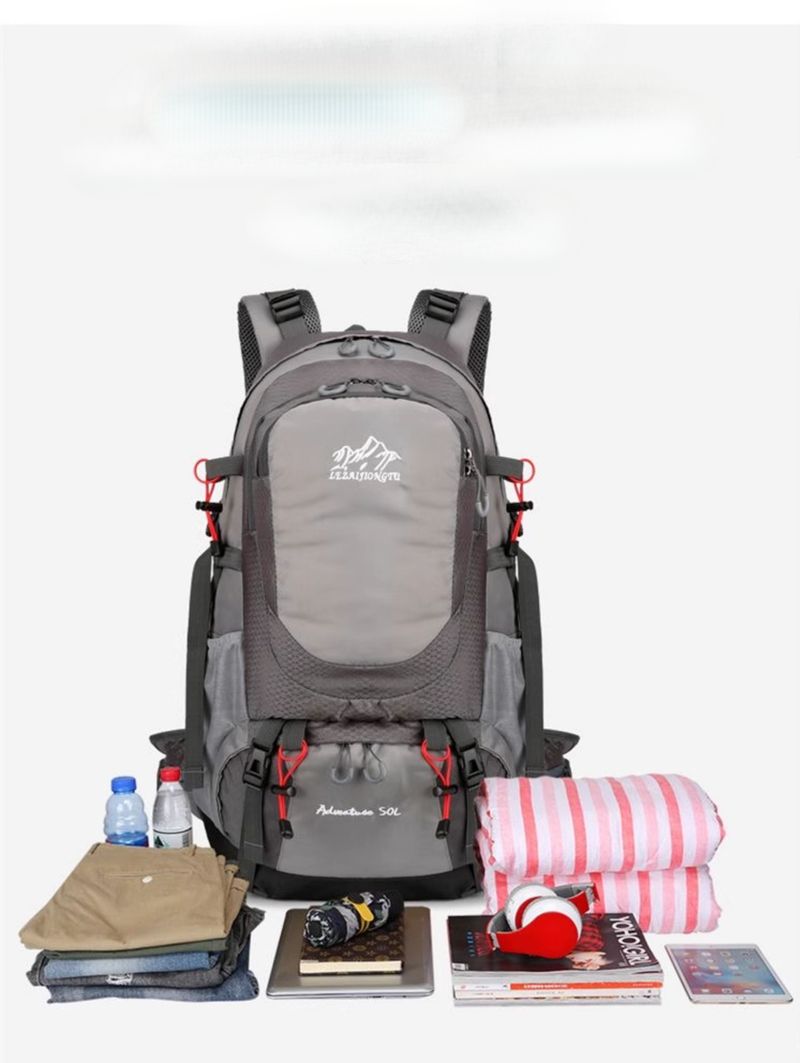 Ultraleichte Hängetasche für den Außenbereich, professionelles Wandern, Bergsteigen, 50 l, große Kapazität, wasserabweisend, Camping, Reisen_voghion.com