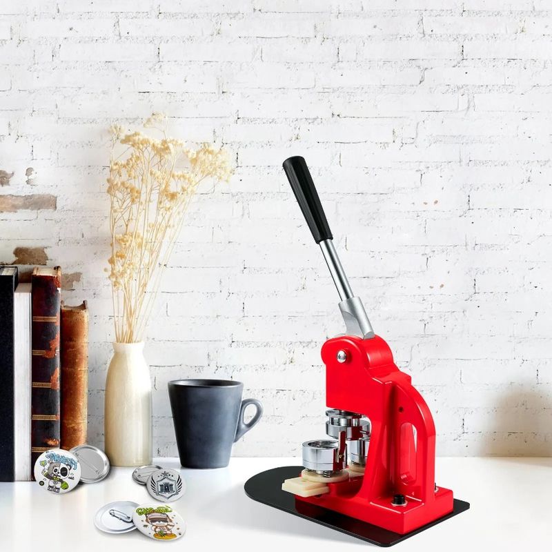 500 Press Machine Pin Machine 1 MM Parts Button Maker Free Kit Badge 25_voghion.com