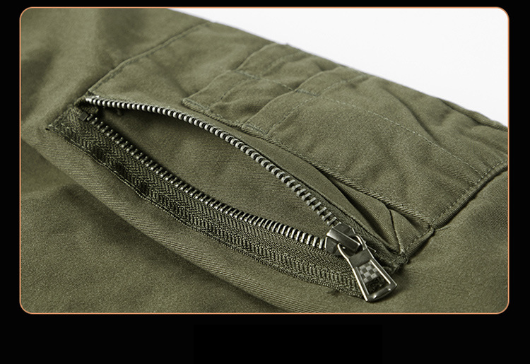 Herren-Baumwolljacke, Herren-Außenhandels-Fluganzug, Baseball-Mantel, Multi-Taschen-Mantel, lose große Größe_voghion.com