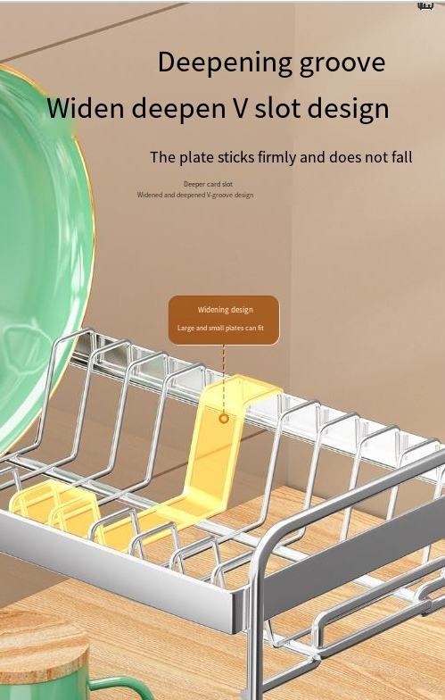 Scaffale portaoggetti da cucina, scolapiatti e contenitore per piatti, semplice tavolo per la casa, portaoggetti multifunzionale per ciotole, ciotole e bacchette, contenitore per coltelli_voghion.com