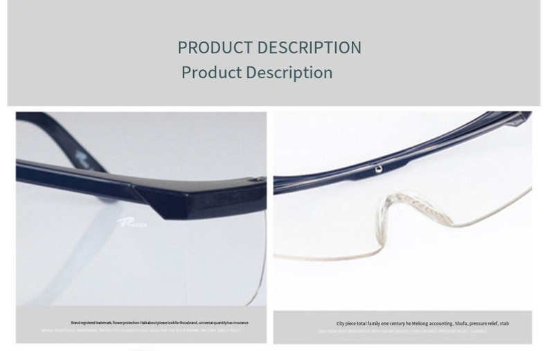 Roca AL026 Ochranné brýle proti zamlžování a nárazům, ochranné brýle, nárazuvzdorné, větruodolné brýle pro muže a ženy na kole_voghion.com