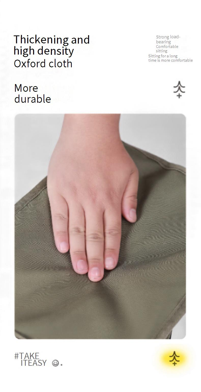 Sgabello pieghevole da campeggio all'aperto, borsa a mano, sedia pieghevole portatile, attrezzatura da campeggio, sgabello a marsupio, mini sgabello piccolo, sgabello da pesca_voghion.com
