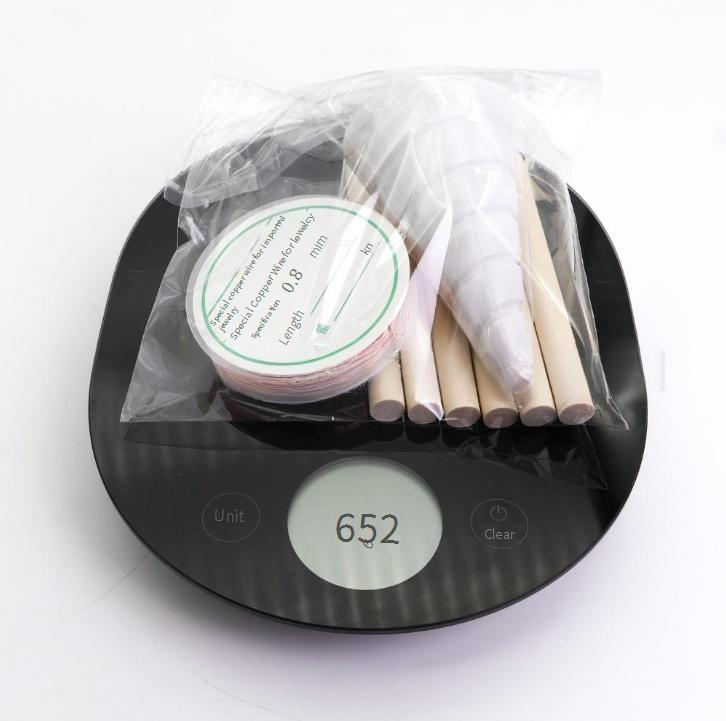 Neues Produkt Gartenbau-Kupferdrahtklemme für Elektrokultivierung Gartenbau Fibonacci-Spulenwickelklemmenwerkzeug_voghion.com