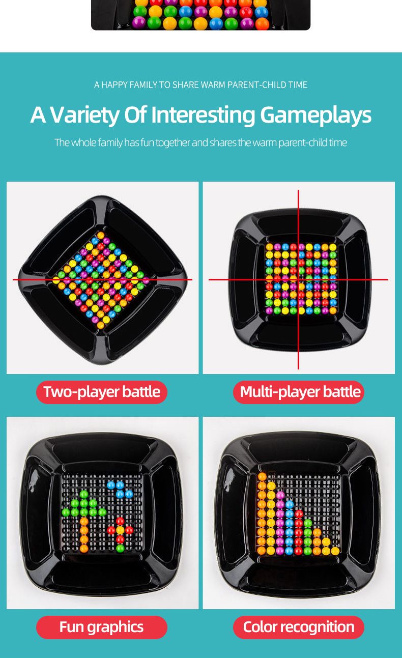 Hot Sell Educational Board Game To Break Through Levels Fight Parent-Child Interactive New Kids Puzzle Desktop Toys_voghion.com