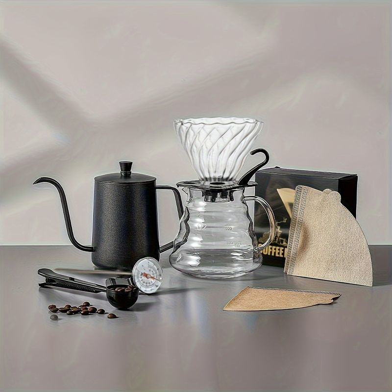 5/6/7 geschenksets inclusief handgemaakte koffiezetapparaten, gedeelde potten voor buitengebruik, handgemaakte potgeschenkdozen en maalsets_voghion.com