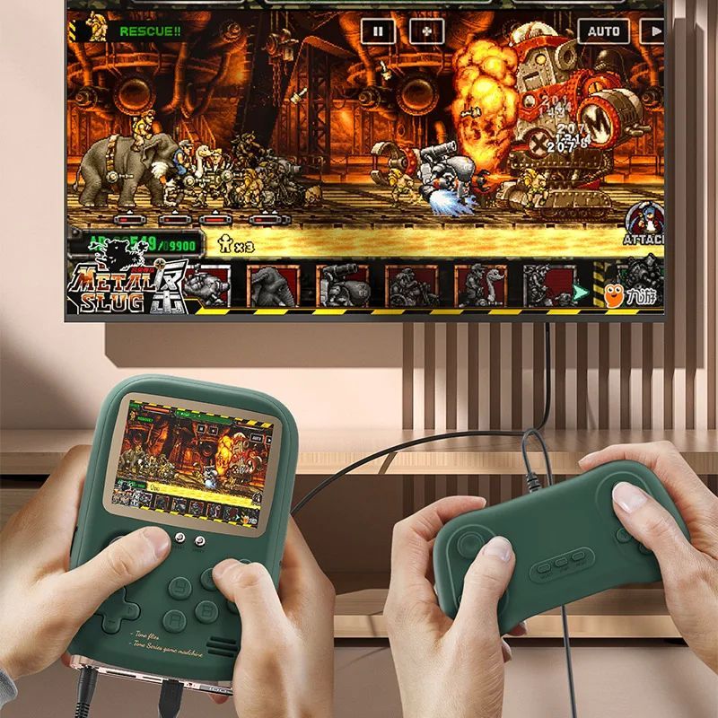 Console di gioco portatile Power Bank 2 in 1 classe 10000_voghion.com